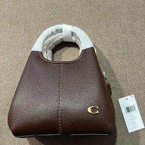 NWT Coach Lana Bag Mini in Brass/Maple